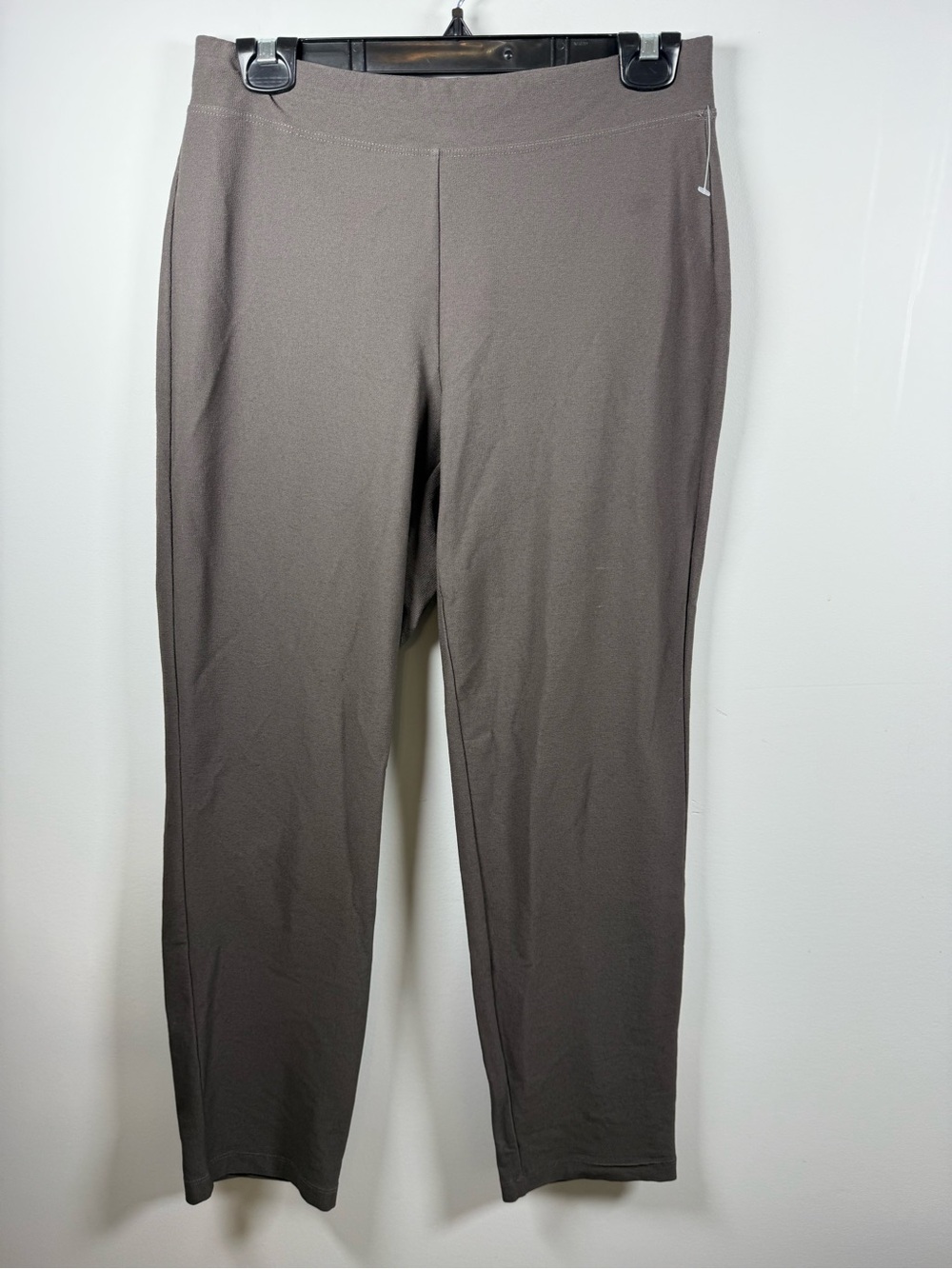 EILEEN FISHER | Brown Washable Crepe Stretch Pants Size XS